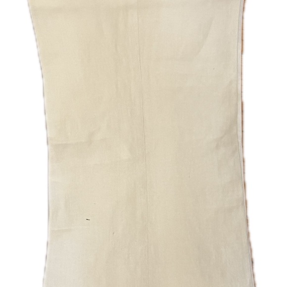 Ralph Lauren White Wide-Leg  100% Linen Trousers - Picture 5 of 8